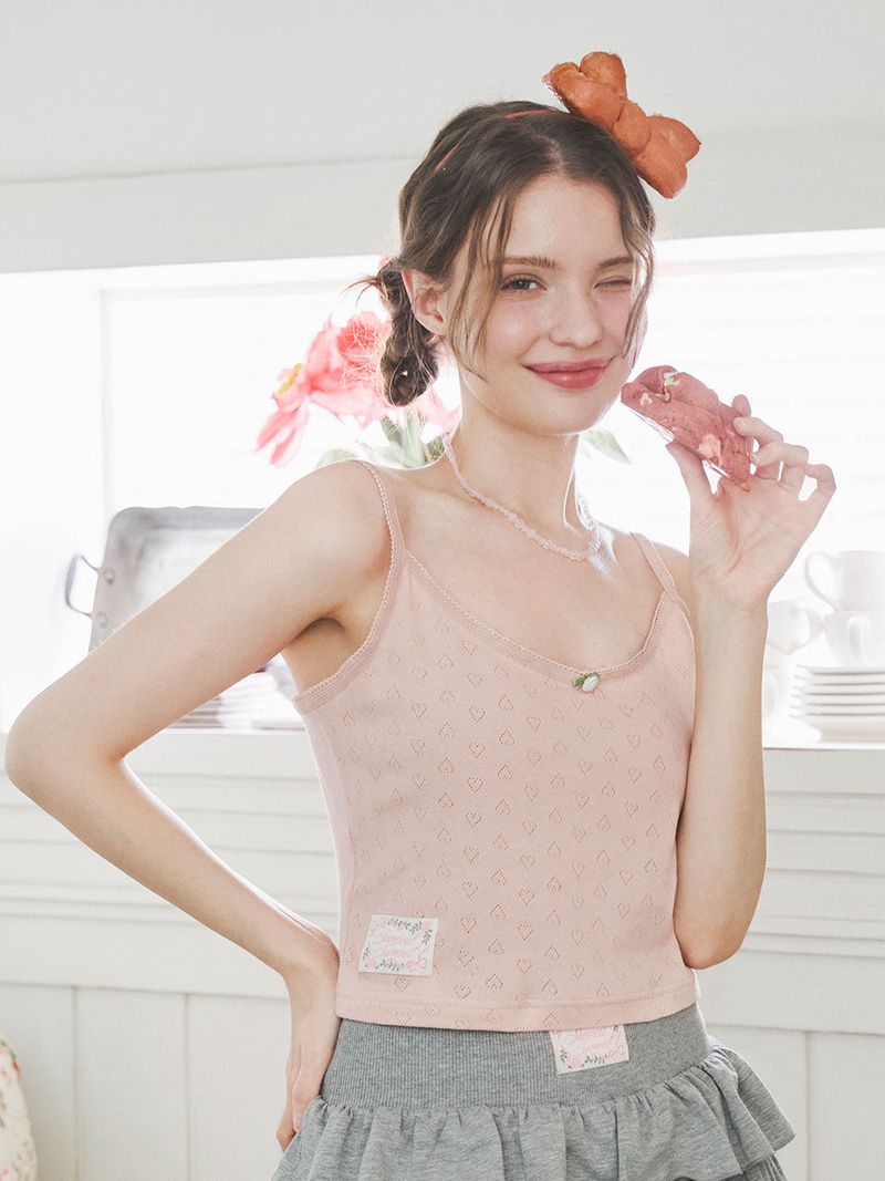 Heart Mini Sleeveless_pink