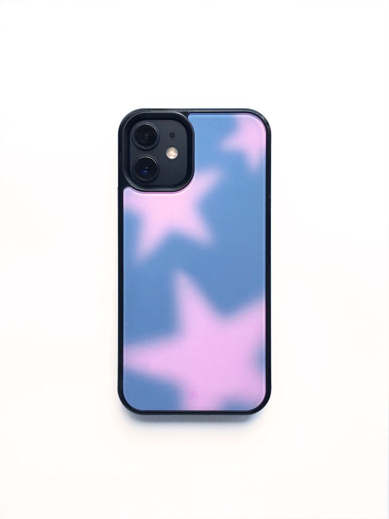 Stuffyroom（スタッフィールーム）の「[MAG SAFE+GLASS] ★★★(Stars) / コットンキャンディー（スマホグッズ/小物）」