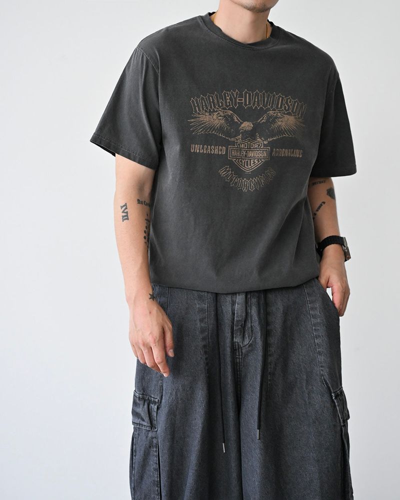 BOXSENSEI（ボックスセンセイ）の「バウ モータース ピグメント ショートスリーブ Tシャツ（トップス）」