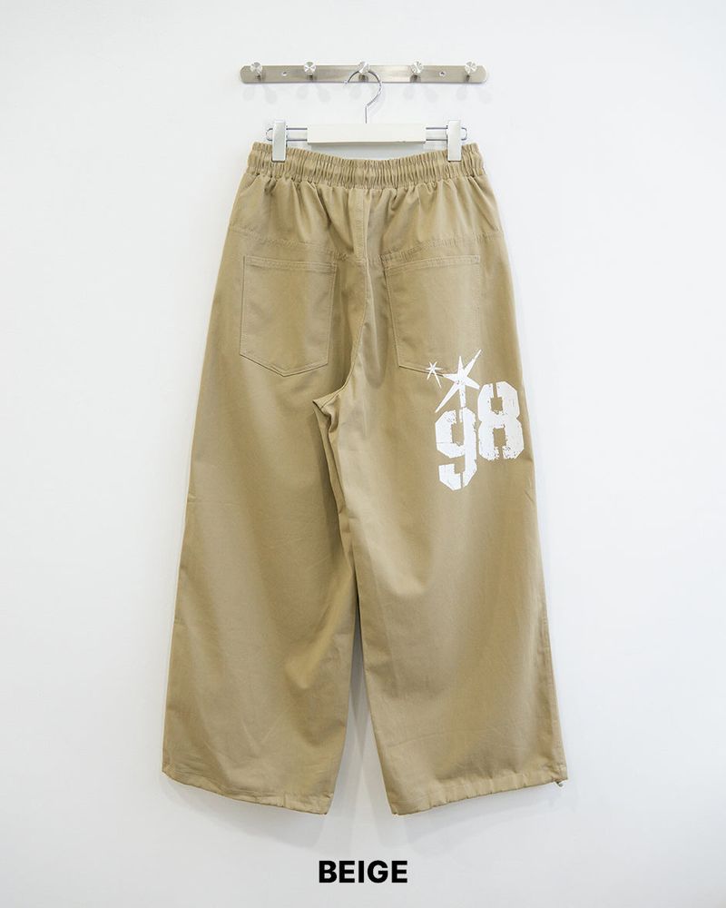 Tork Print Cotton Pants