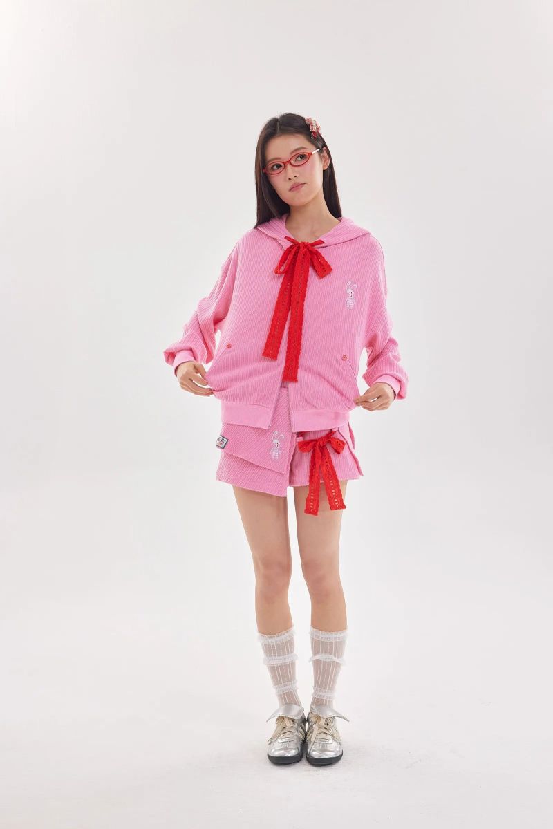 Off the Clock Shorts (Pink)