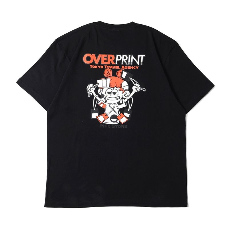 over print x MFC STORE TOKYO AGENCY TEE