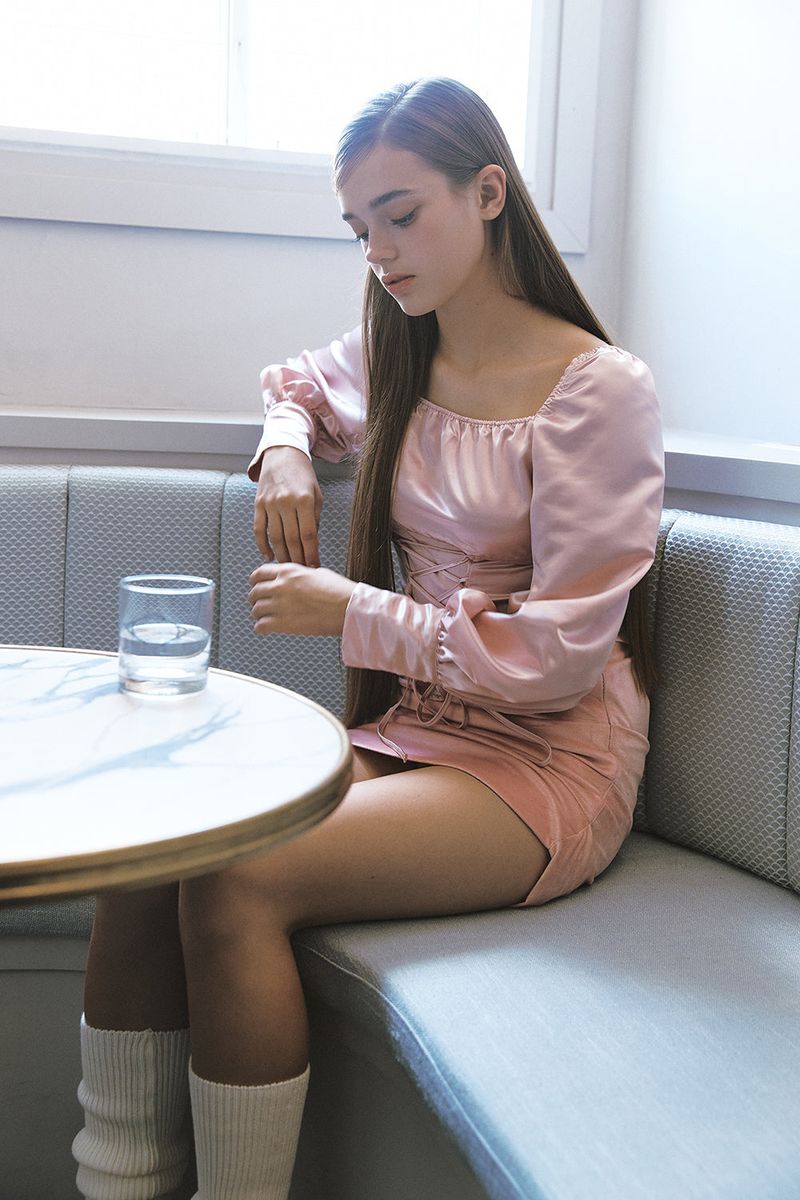 Corset Blouse Pink