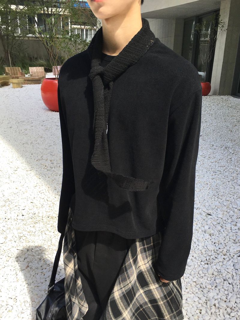 Kaim Waffle Crop Long Sleeve 3C