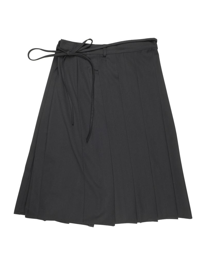 STRAP MIDI WRAP SKIRT