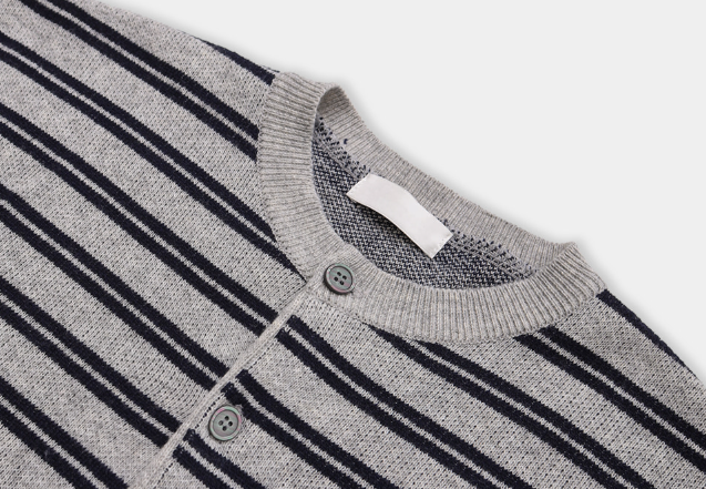 Glass Premium Dangara Overfit Long Sleeve Cardigan