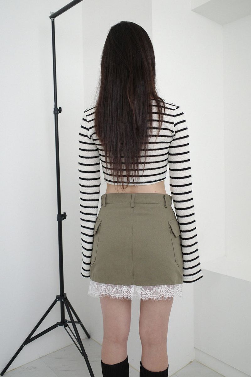 Leeds Crop Stripe CD (2 colors)