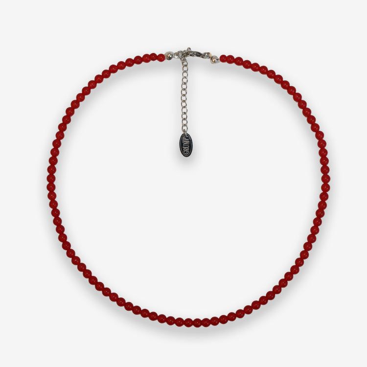 Grumpy Stuff（グロンピースタッフ）の「Red Mano Dot Necklace（Accessories）」