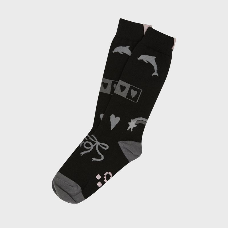 Dolphin Label Socks