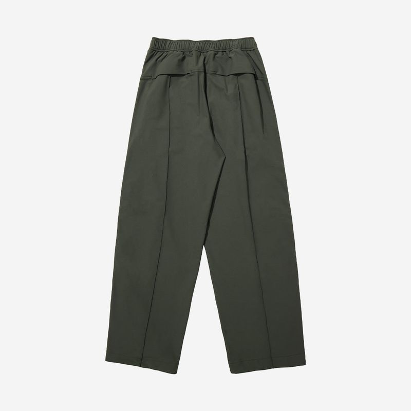 Nylon Span 4 Way Zip Pants - KHAKI