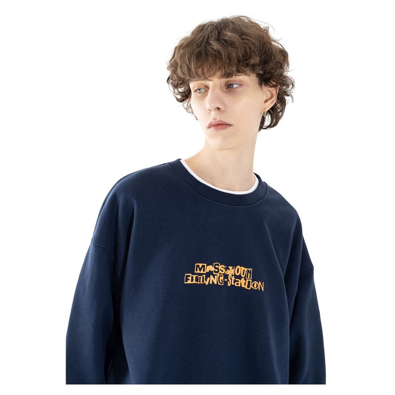 FILLING STATION SWEAT SHIRTS MSHCR003-NV