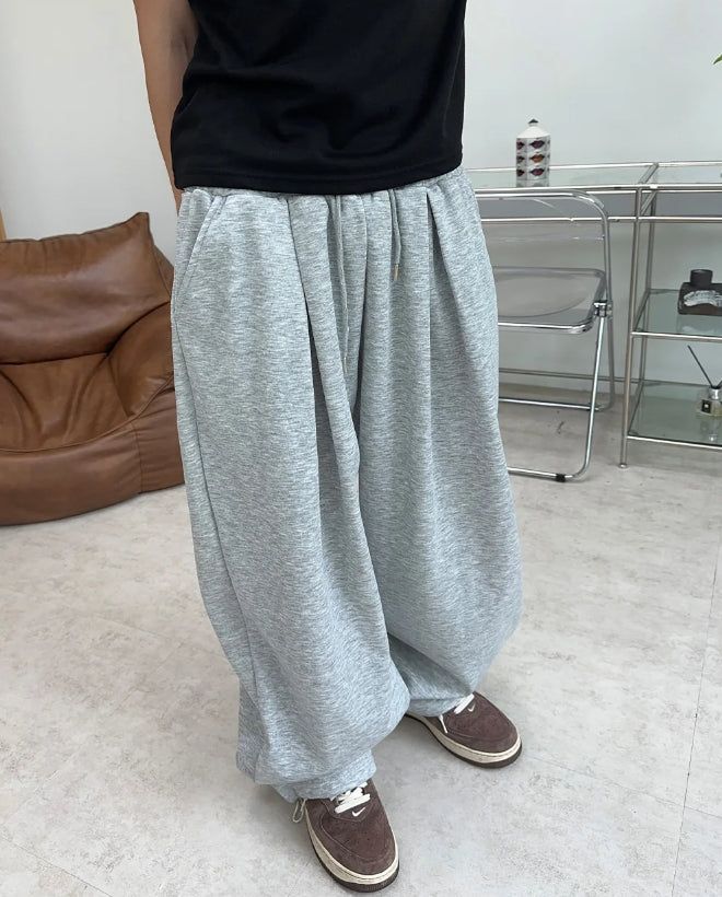 Bello Pintuck Wide Sweatpants