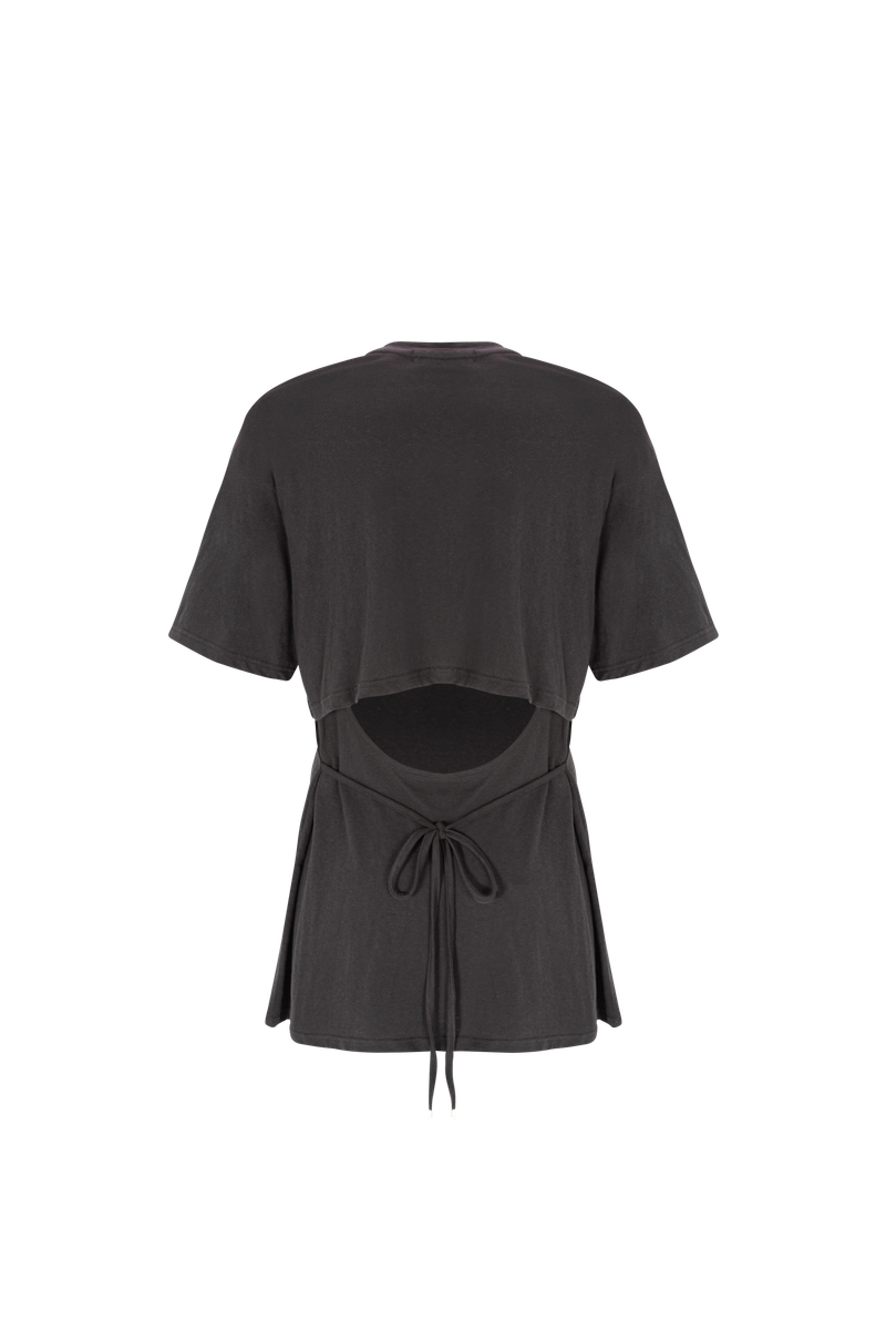 RETRO LAYERD -T _ DARK BROWN