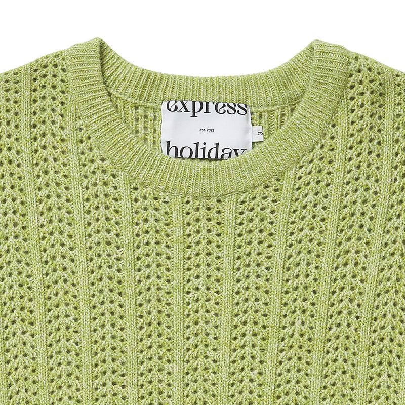 Express Holiday Mix Knit_Lime