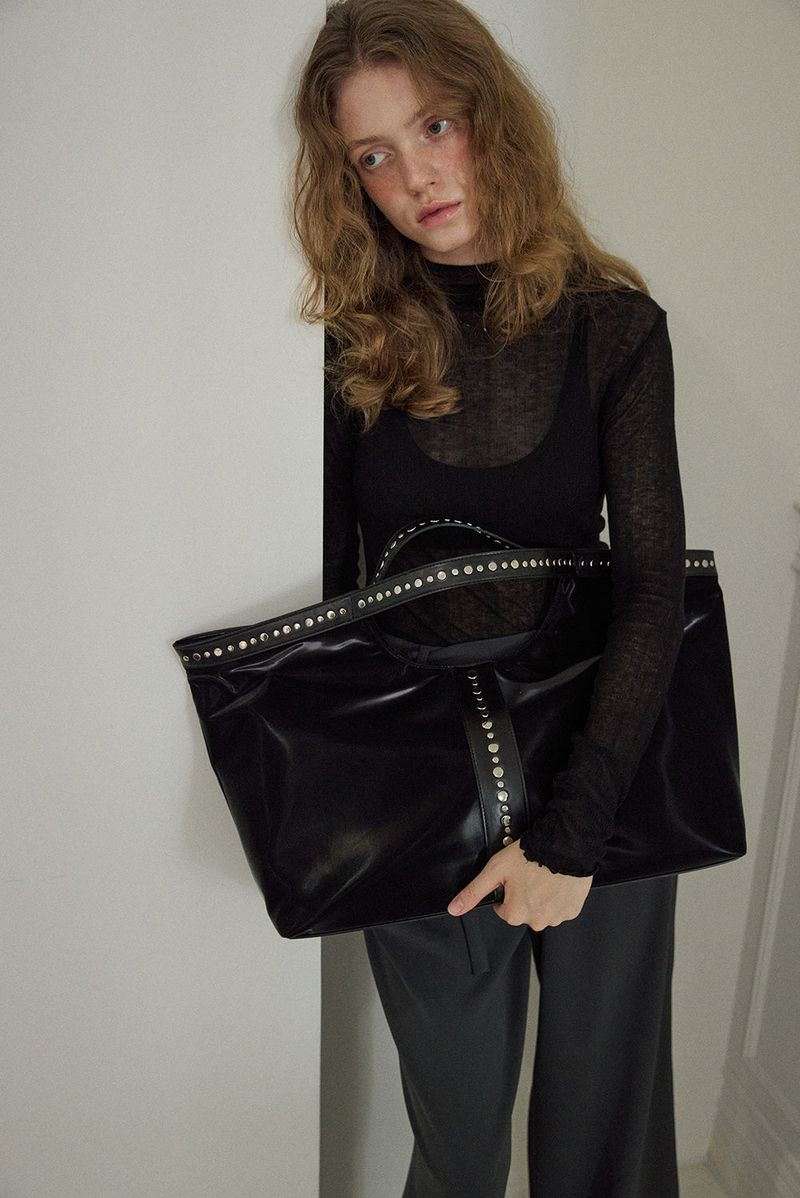 MADE_Sterling Big Tote Bag  / ONXY BLACK