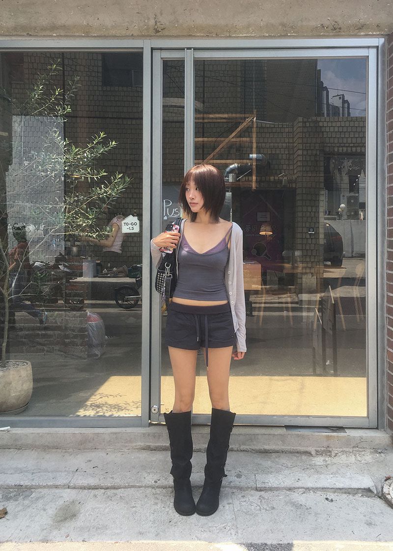 LAYER CROP SLEEVELESS (3color)