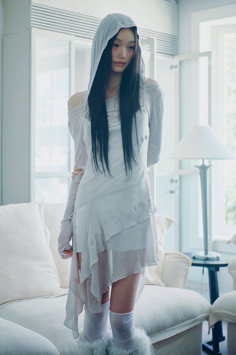 HEAVEN DRESS grey