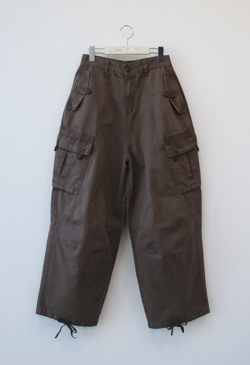 museum dyeing cargo pants