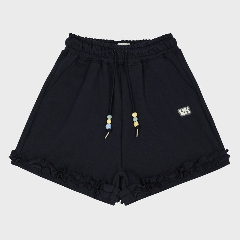 Beads Shirring Short