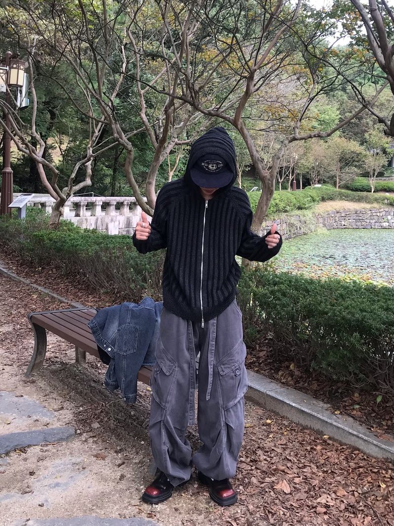 Layer Strap Cargo Pants
