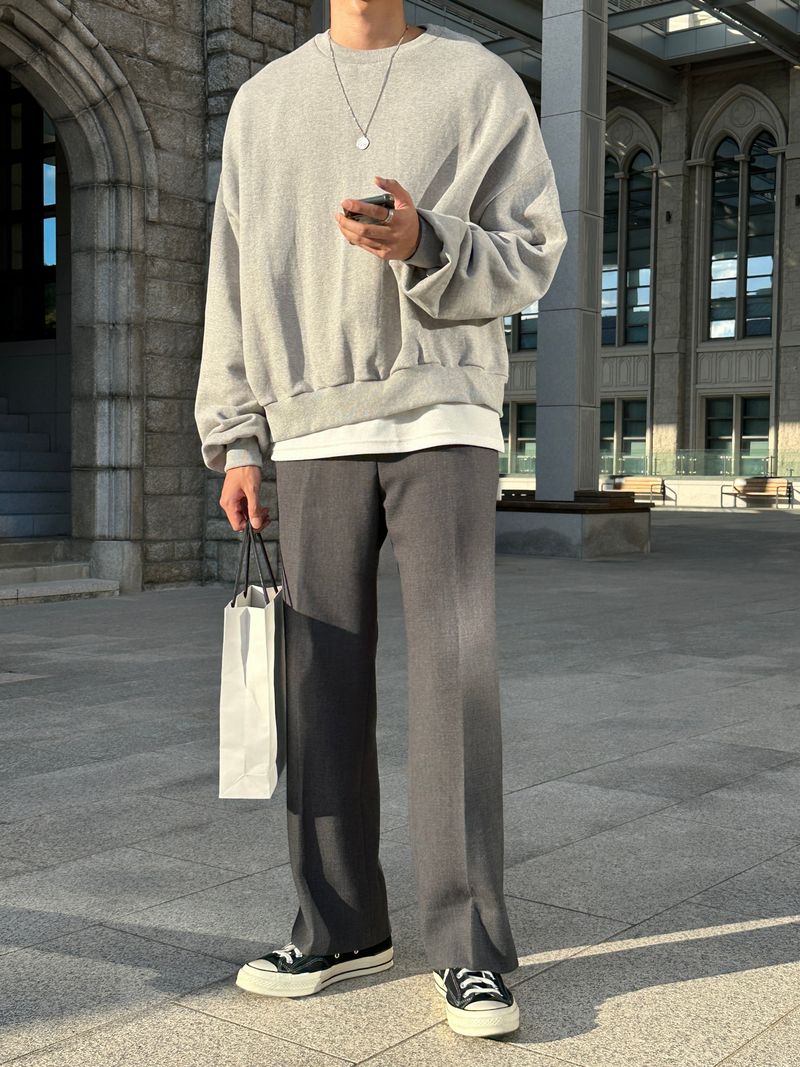 [Lemenne] Open Wide Slacks (2 colors)