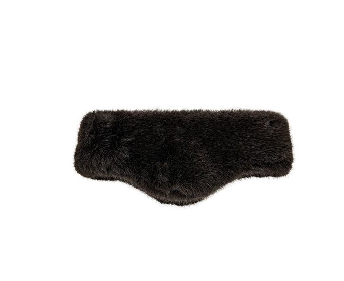 Praline fur ear band