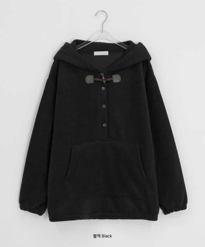 Mulf Toggle Brushed Hoodie