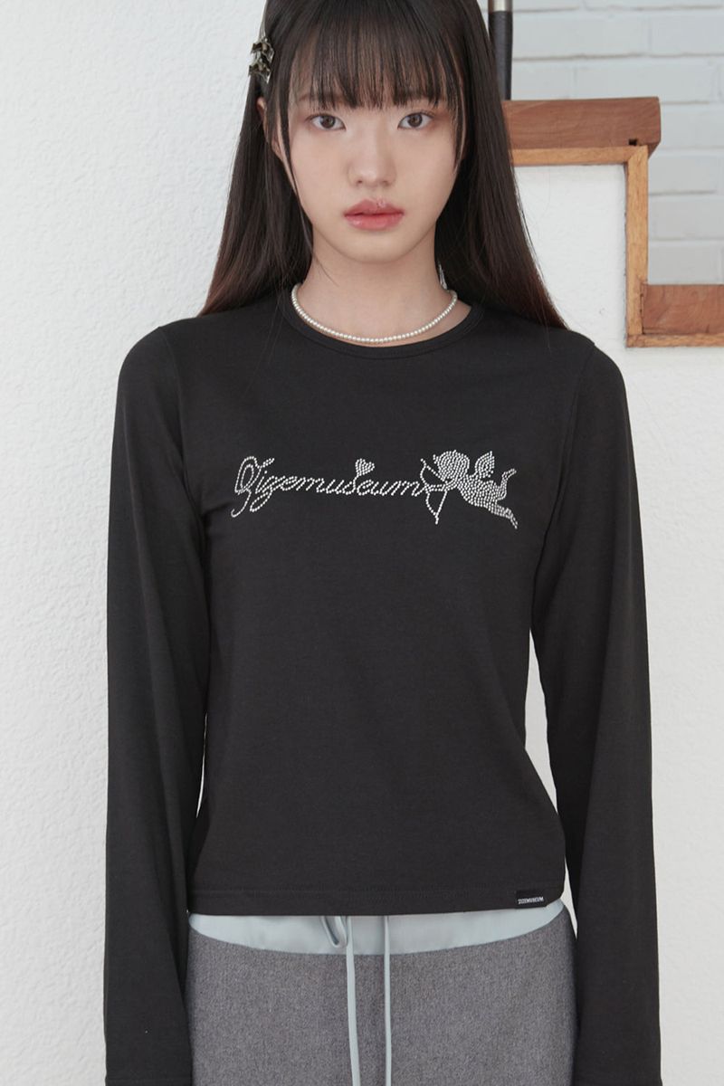 ZIZE ANGEL CUBIC T-SHIRTS (BLACK)