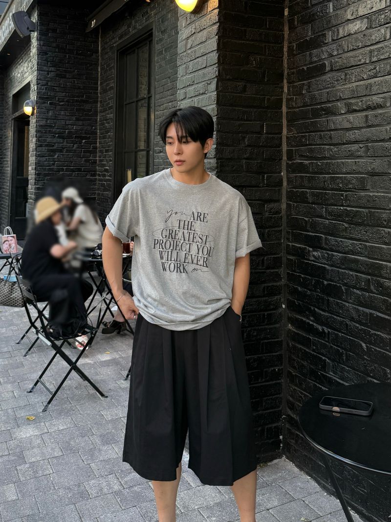 Os crush two-tuck bermuda pants