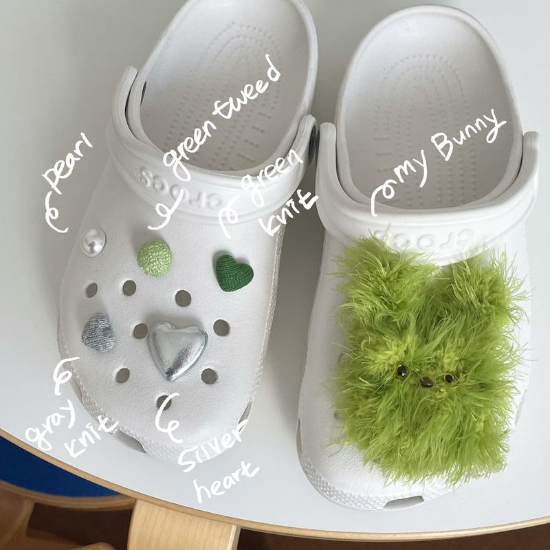 [made]furry ver shoes charm set 