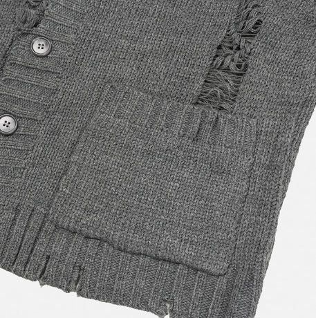 Scratcher Crop Damage Cardigan