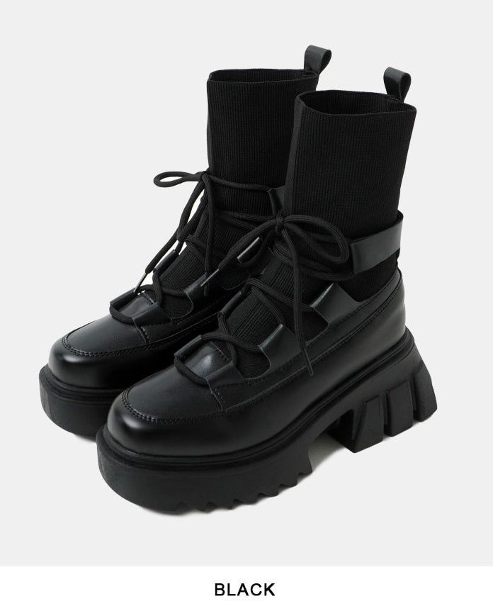 Rib Socks Strap Walker (7cm)