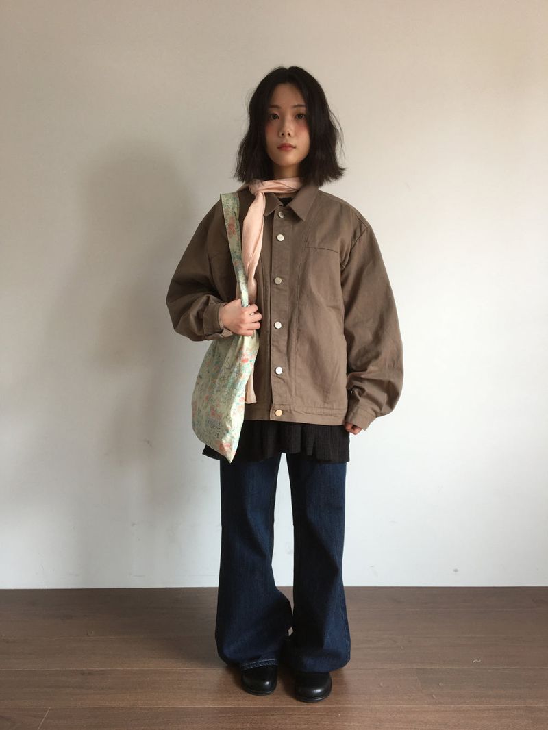 DUGGY(ダギー)の「Wood trucker collar jacket (2color)(Jackets/Outerwear)」