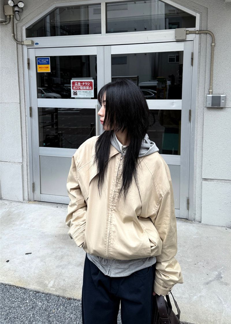 WOOHWA(ウファ)の「 CROP TRENCH BLOUSON(Jackets/Outerwear)」