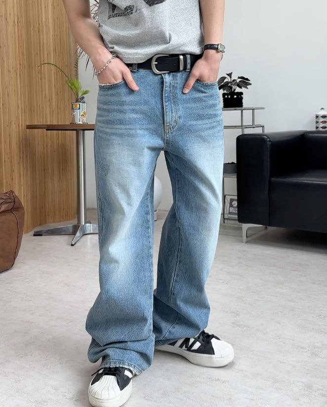 Rot Wide Matte Leather Belt