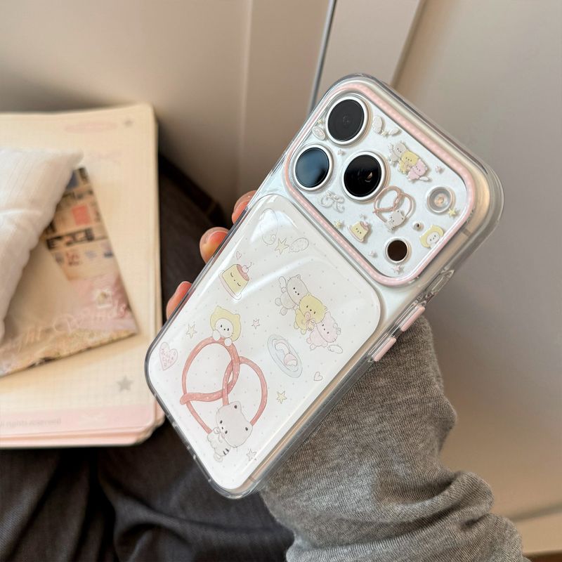 Baker Cat Clear Phone Case