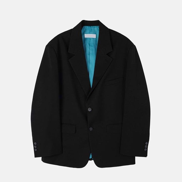 ASCLO Loose Two Button Blazer (2color)