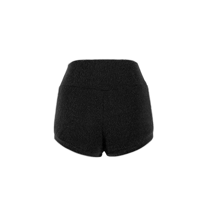ANGORA MICRO SHORTS_Black