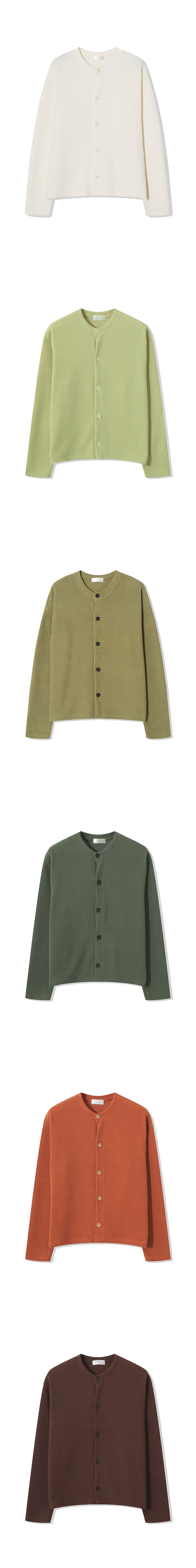  [S/S] Soft round knit cardigan(8color)