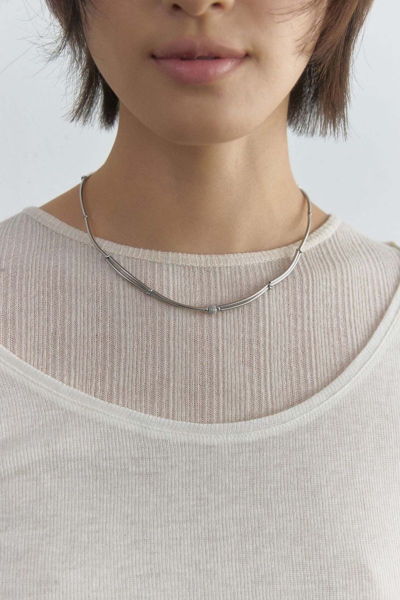 Vine cubic necklace