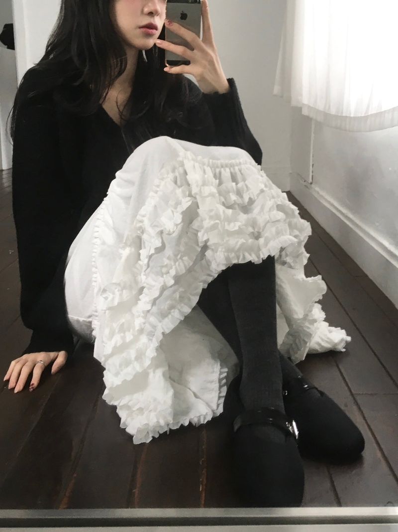 Flare Frill Skirt
