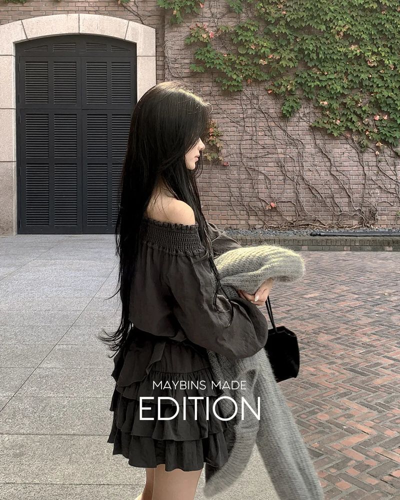 MADE.  Bibie blouse & skirt set