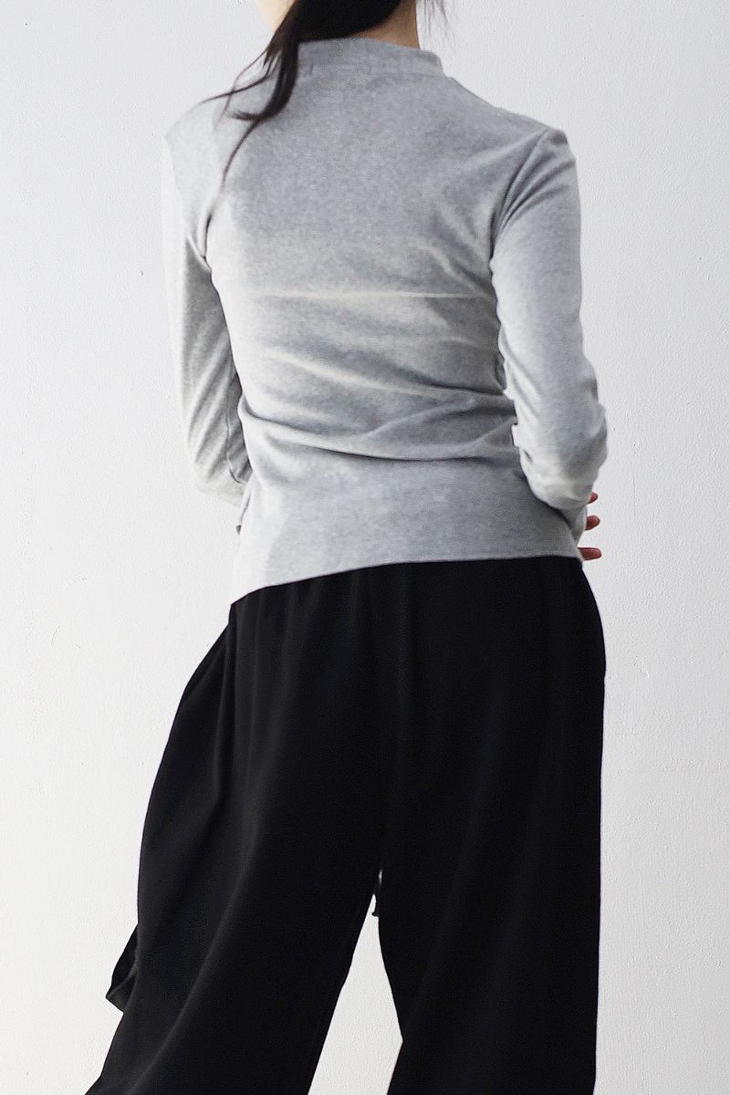 Twisted Slit T-Shirt