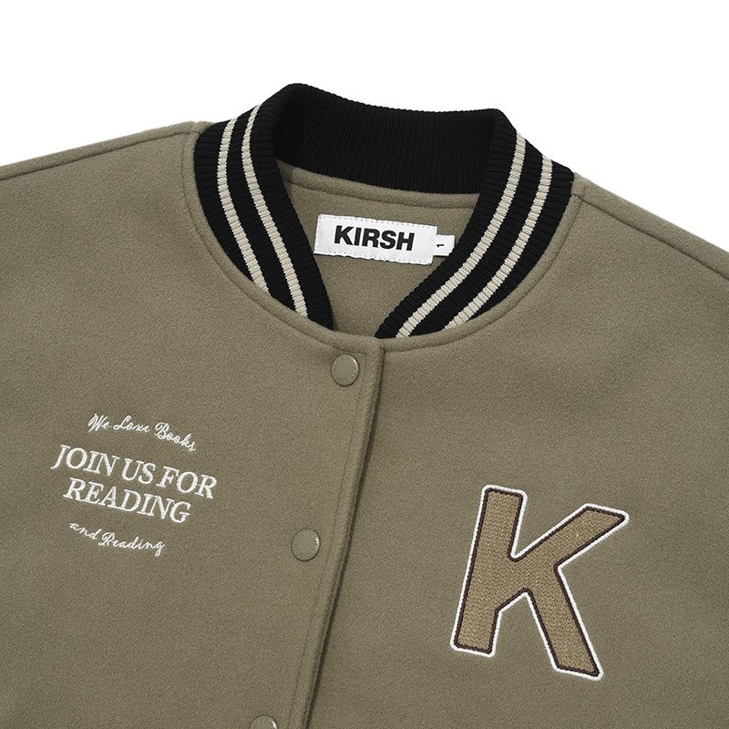 KIRSH STADIUM JACKET [KHAKI]