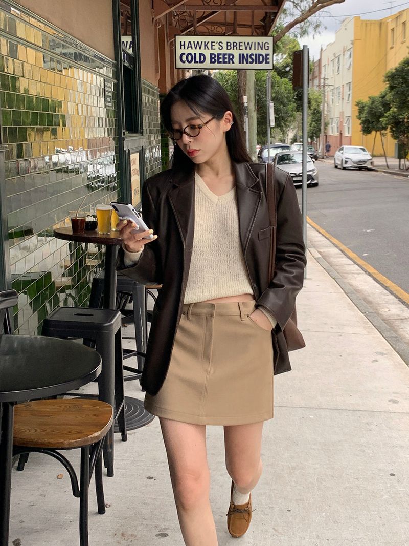 [MADE] LeToo Vintage Leather Jacket