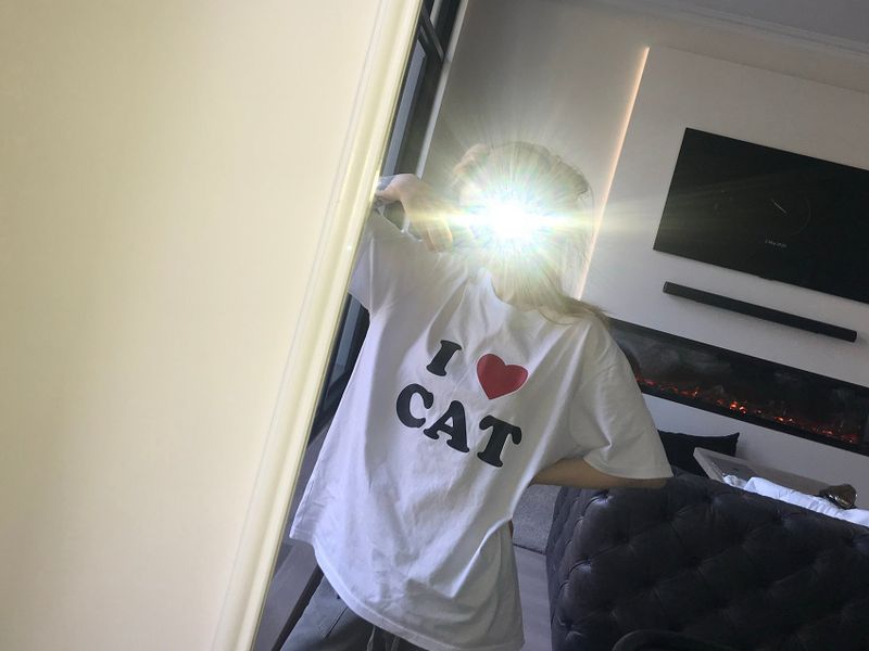 i love cat tee