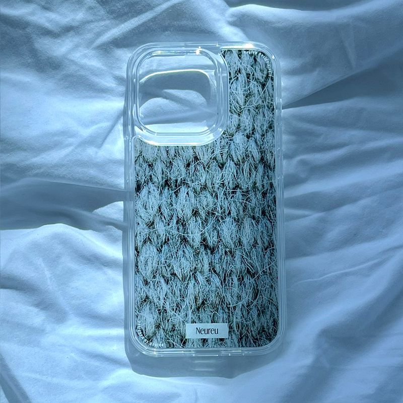 Knit Case Light Gray (Jelly Hard)