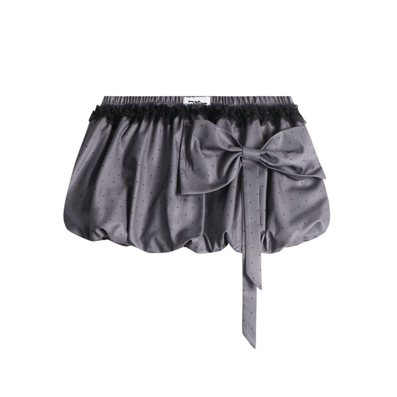 Cozy&Kitsch(コージーアンドキッチ)の「Satin Dot Ribbon Balloon Skirt 233133308(Skirts)」