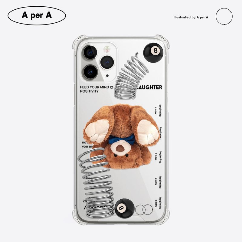 A per A(エイパーエイ)の「Spring jump bear(Smartphone Accessories)」