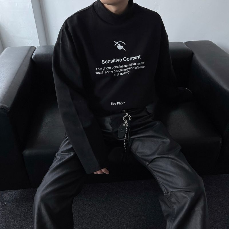 COZINESS（コジネス）の「PS Photo Half-Neck Sweatshirt (2 colors)（Tops）」